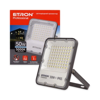 Уличный фонарь прожектор ETRON Professional 1-ESP-232 50W 5000К IP65