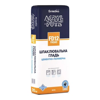 Шпаклівка Sniezka ACRYL-PUTZ FD12 FASAD 20кг