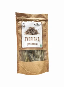 Набір спецій моно «Зубрівка духмяна», 20 г, для домашніх настоянок, лікерів та ароматних напоїв.