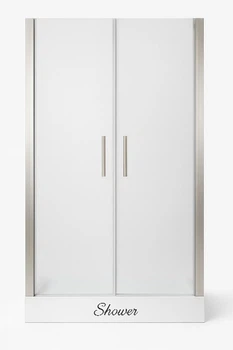 Стеклянная дверь в душевую Shower RELAX RLX-025 190х90 см хром перегородка для душа распашная стекло матовое (C15516)