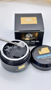 Професійний гель для кріплення тіпсів Global Fashion Solid Nail Tips Gel 15g