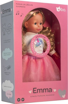 Interaktywna lalka bo. Emma (mówi po fińsku) 40 cm BD1225FI (4743199042258)