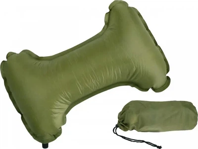 Подушка надувная туристическая MIL-TEC NECKREST 14416601 50 x 31 см Olive (4046872333613)