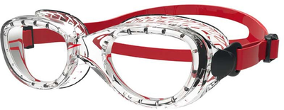 Okulary pływackie Speedo Futura Classic JU 8-10900B991 OSFM dziecięce Czerwono-przezroczyste (5053744337258)