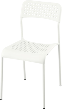 Стілець для кухні Ikea Sandsberg 39 x 47 x 77 см Білий (106.054.24)