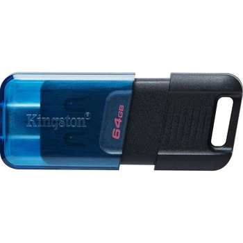 Flash Drive Kingston DT80M 64GB 200MB/s USB-C 3.2