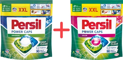 Набір капсул для прання Persil Power Caps Universal Deep Clean 44 шт + Color Deep Clean 44 шт (9000101804416/9000101805161)