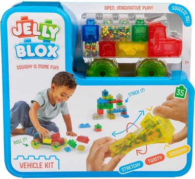 Сенсорний конструктор Goliath Jelly Blox Машинка Врум-врум! 931694 (8720077316942)