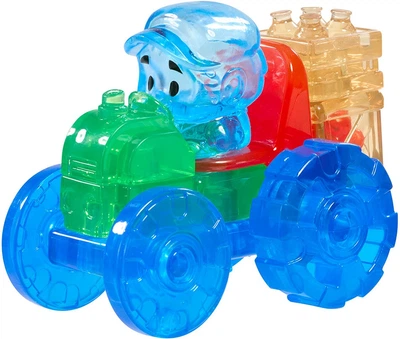 Сенсорний набір конструктор Goliath Jelly Blox Барвистий трактор 932945 (8720077329454)
