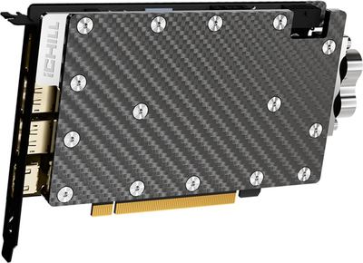 Karta graficzna INNO3D PCI-Ex GeForce RTX 5080 iCHILL FROSTBITE PRO 16GB GDDR7 (256bit) (2617/30000) (HDMI, 3 x DisplayPort) (C50803-16D7X-1760FBP)