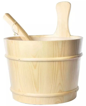 Wiadro SAUNA BUCKET WITH LADLE (3 L) (4772013000389)