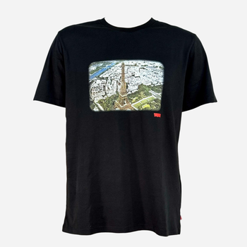 Футболка бавовняна чоловіча Graphic Crewneck Tee Paris Landscape Ca