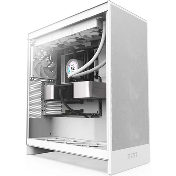 Корпус NZXT H7 Flow без БП White (CM-H72FW-01)