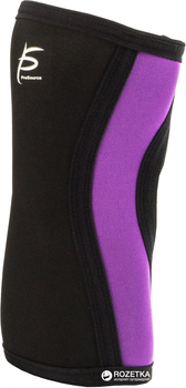 Наколенник спортивный эластичный ProSource Knee Sleeve Purple Medium Фиолетово-черный 1 шт (ps-2193-ks-purple-m)