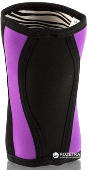Наколінник спортивний еластичний ProSource Knee Sleeve Purple Small Фіолетово-чорний 1 шт (ps-2192-ks-purple-s)