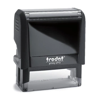 Оснастка к штампу пластиковая Trodat 4913 размером 58х22 мм Черный
