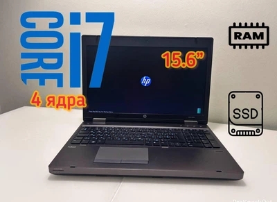 Ноутбук для офиса HP ProBook 6560b INTEL Core i7 4 ядра (8потоков)/15.6" / 8 GB Ram / 1 ТБ SSD б/у