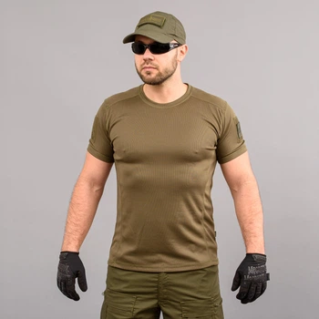 Термофутболка тактична Armoline S.W.A.T. Coolpass OLIVE. 2XL
