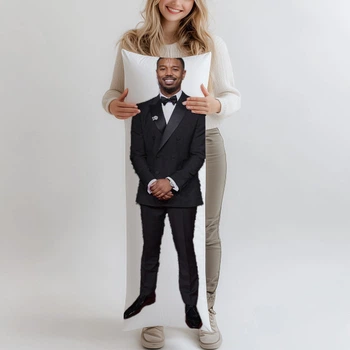 Майкл Б. Джордан (Michael B. Jordan) дакимакура, подушка ростовая 120*40 см