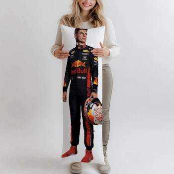 Макс Ферстаппен (Max Verstappen) дакимакура, подушка ростовая 150*50 см