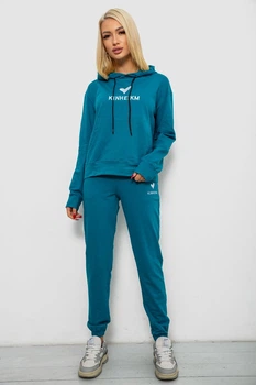 Спортивный костюм AGER L Бирюзовый 214R1419-007