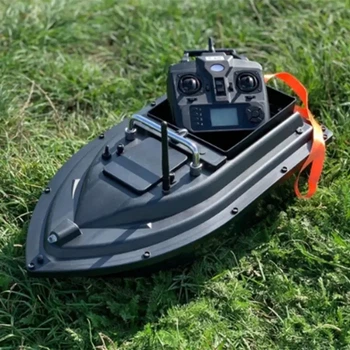 Кораблик для риболовлі з GPS та відео на пульті S-Boat D16 (1 бункер, 16 точок, акумулятор 12000 mAh) модель 2025
