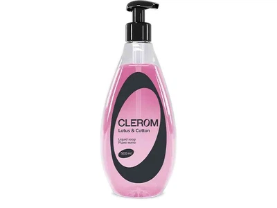 Мило рідке CLEROM 500мл Lotus and Cotton