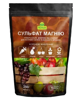 Комплексне мінеральне добриво Сульфат магнію, 250г, TM ROSLA (Росла)