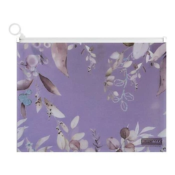 Папка-конверт на zip-блискавці ARABESKI, А4, сливовий, ціна за 2 шт. Buromax (BM.3948-48)