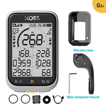 Велокомп'ютер XOSS G3+ gen3 GPS / ANT+ екран 2,8"