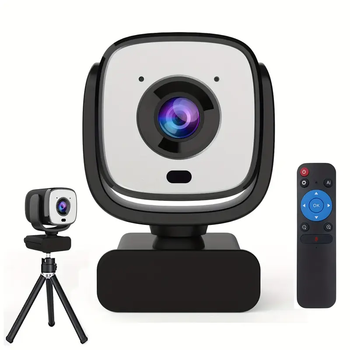 Веб-камера 4K з AI-Tracking, подвійним мікрофон з шумопоглинанням, пульт, міні штатив.