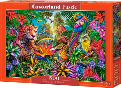 Пазлы Castorland 500 елементів Мода джунглей 47*33см (B-53926)