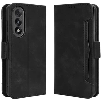 Чехол-книжка с кармашками Deexe Wallet Stand для OnePlus Nord 5 / Ace 5 Ultra - Black