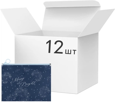 Набор папок на молнии Axent Flower Symphony-4 A5+ Zip-lock 12 шт (1498-47-A)