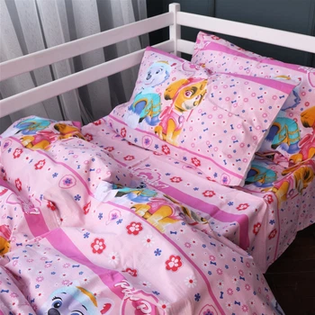 Простынь MirSon полуторная 150х220 см 17-0860 Paw Patrol Girl Edition Ranforce Elite (2200011860305)