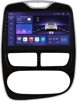 Штатная автомагнитола Hizpo для Renault Clio 2012-2016 / 10.1" / Сенсорная / 4/32Гб / Android 12 / Apple CarPlay / Android Auto / Bluetooth / WI-FI / GPS / FM / AM / DAB+ / 2DIN