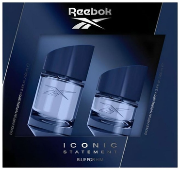 Zestaw męski Reebok Iconic Statement Blue Woda perfumowana 100 ml + Woda perfumowana 50 ml (8436611103601)