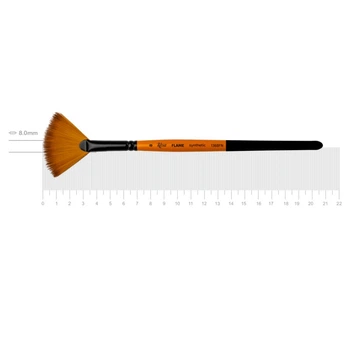 Кисть синтетика веерная № 8 Flame Rosa 1368FN, 533207
