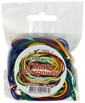 Резинки для денег 20 грамм Атлас AS-0215, 901172