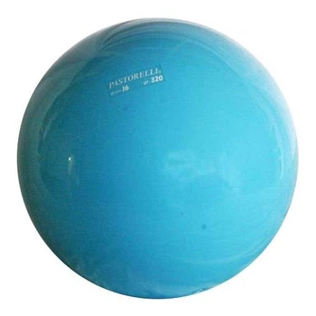 Мяч для гимнастики Pastorelli 160мм 320г sky blue