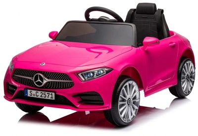 Электромобиль детский Mercedes-Benz CLS 350 лицензия розовый (9905)