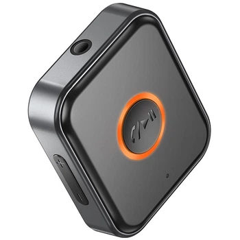 Bluetooth AUX аудіо ресивер/трансмітер Borofone BC55 Suave Black