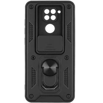 Чехол Ummi Camshield Serge Ring для Xiaomi Redmi Note 9 / Redmi 10X Черный - 00000080737_7