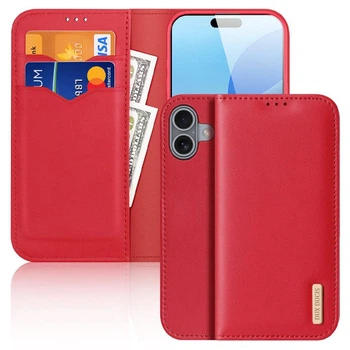 Чохол-книжка Dux Ducis Hivo для Apple iPhone 17 (6.3") Червоний