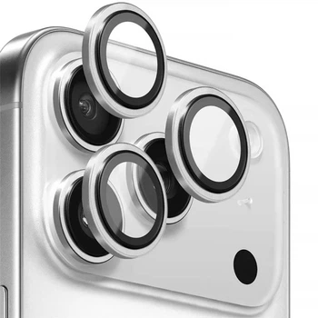 Захисне скло BlueO Metal на камеру для Apple iPhone 17 Pro / 17 Pro Max Silver