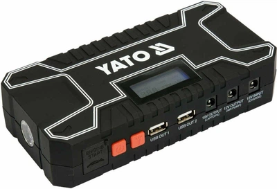 Пускова батарея YATO Li-Pol 12 А·год 300/500 А USB 5 В 2 А YT-83082