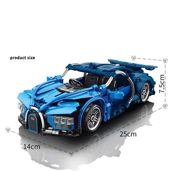 Конструктор Lele Brother Bugatti Chiron, 473 деталей