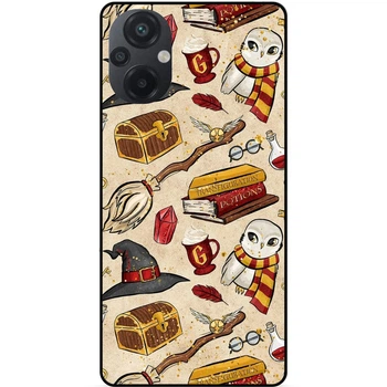 Силиконовый бампер чехол Candy для Xiaomi Poco M5 с картинкой Gryffindor Гриффиндор Гарри Поттер Harry Potter