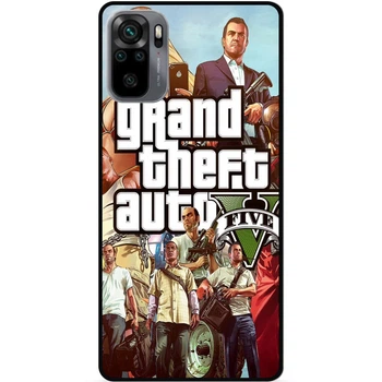 Чохол силіконовий бампер Candy для Xiaomi Redmi Note 10 із малюнком ГТА GTA