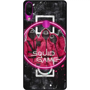 Чохол силіконовий Candy для Xiaomi Redmi Note 7 з картинкою Гра в кальмара